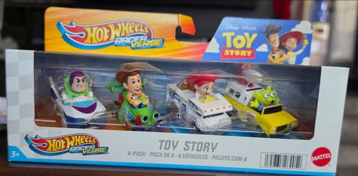 Hot Wheels Toy Story Set of 4 – Good Condition
