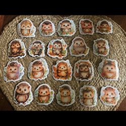Hedgehog Stickers 20