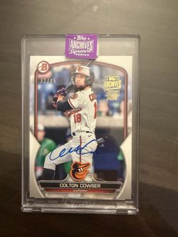 Topps MLB Auto Cards