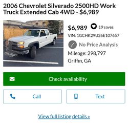 2006 Chevrolet Silverado 2500 HD