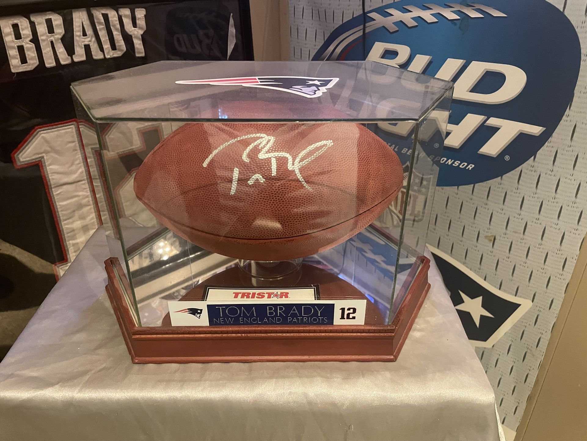 OFFICIAL NFL Football SIGNED by TOM BRADY