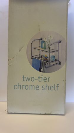 2 Tier Bathroom Shelf 