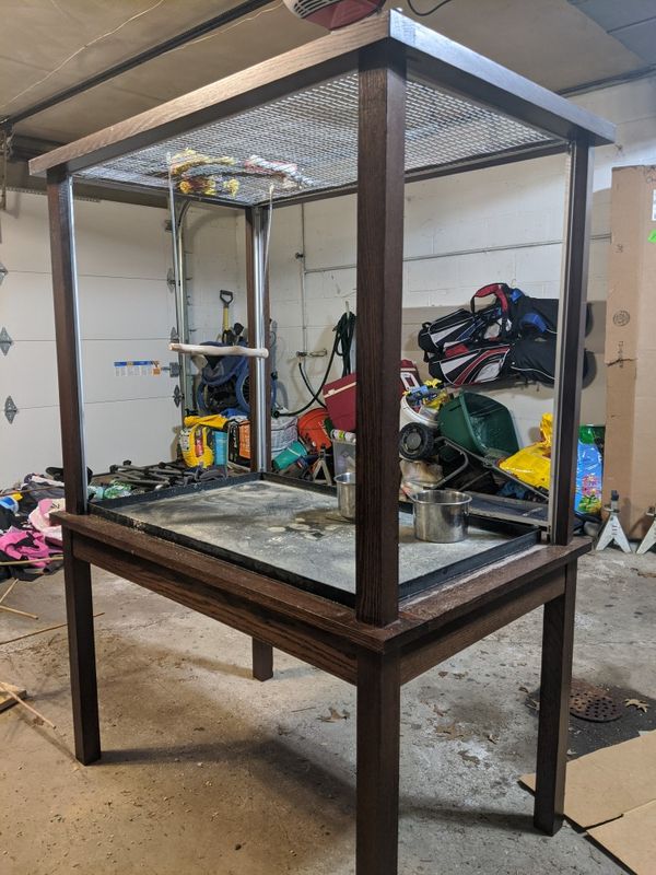 Acrylic bird parrot cage for Sale in UPPR Saint CLAIR, PA - OfferUp