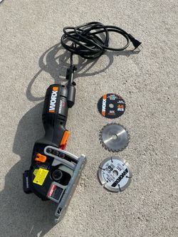 Mini circular saw with laser