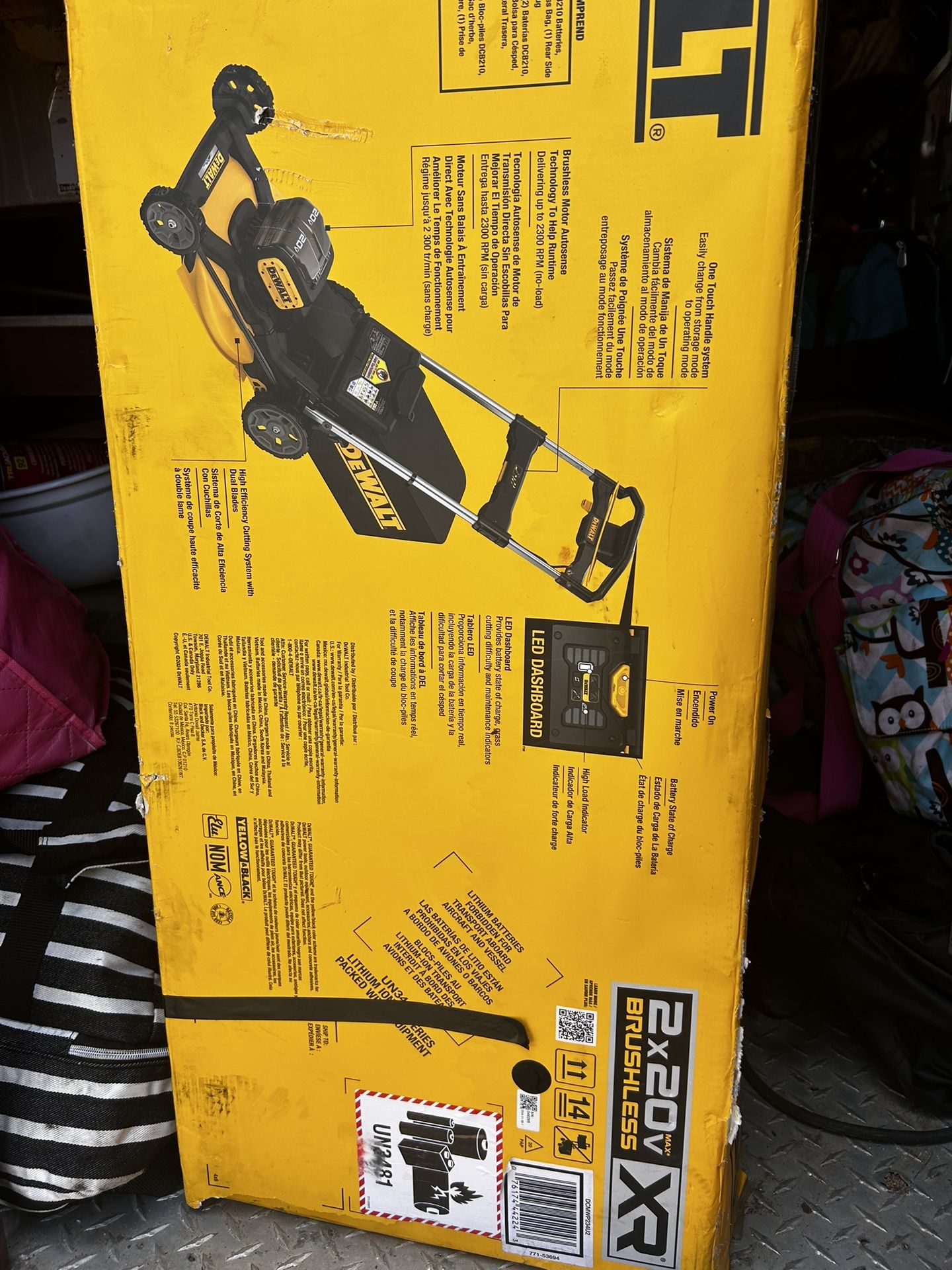 Dewalt Cordless Lawnmower