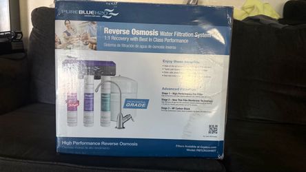 PureBlueH2O Reverse Osmosis Water Filtration System
