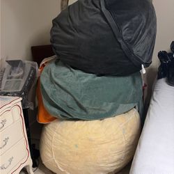 3 Giant Bean Bags