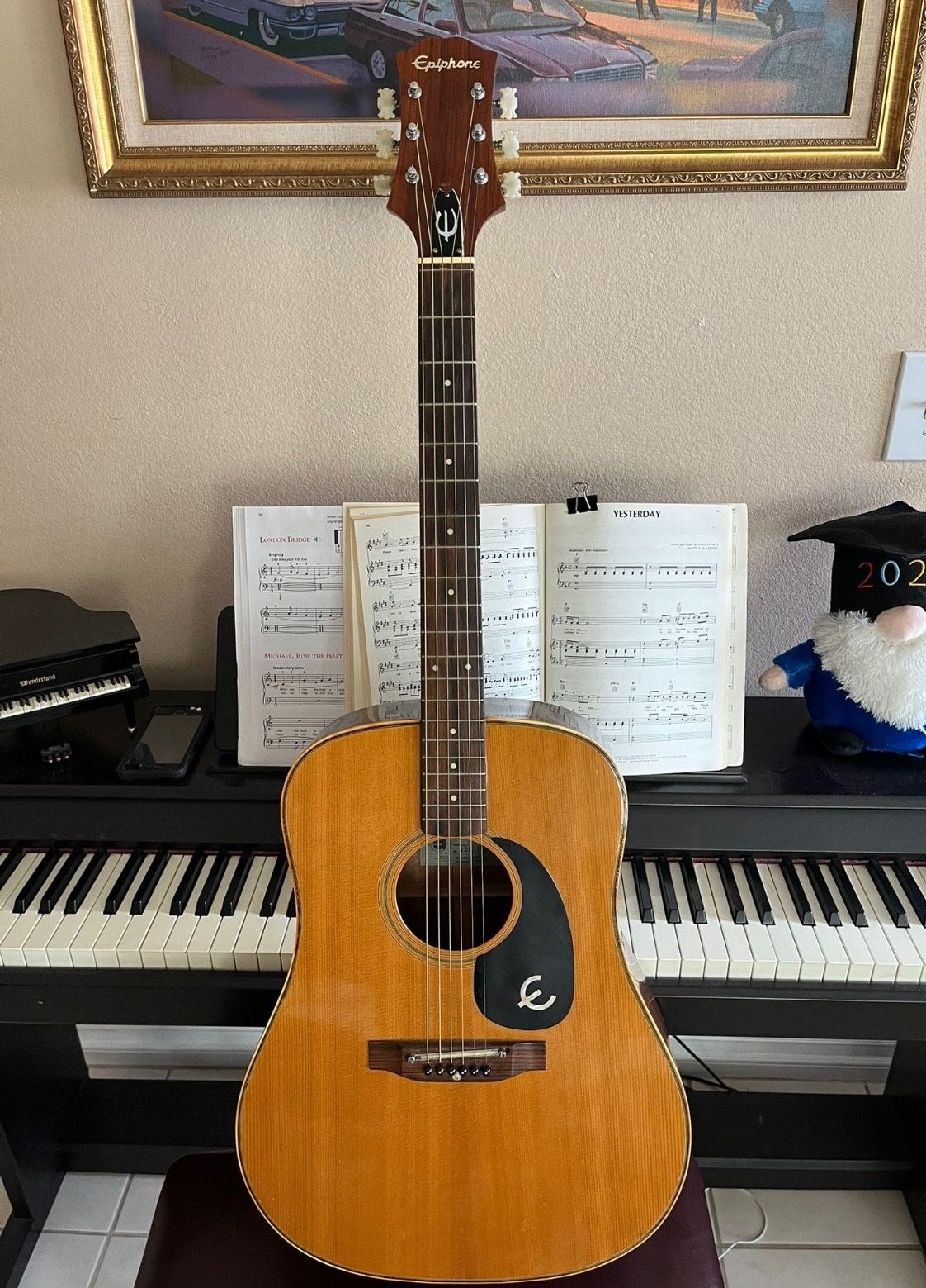 Vintage Epiphone Guitar, Made in Japan $200.00