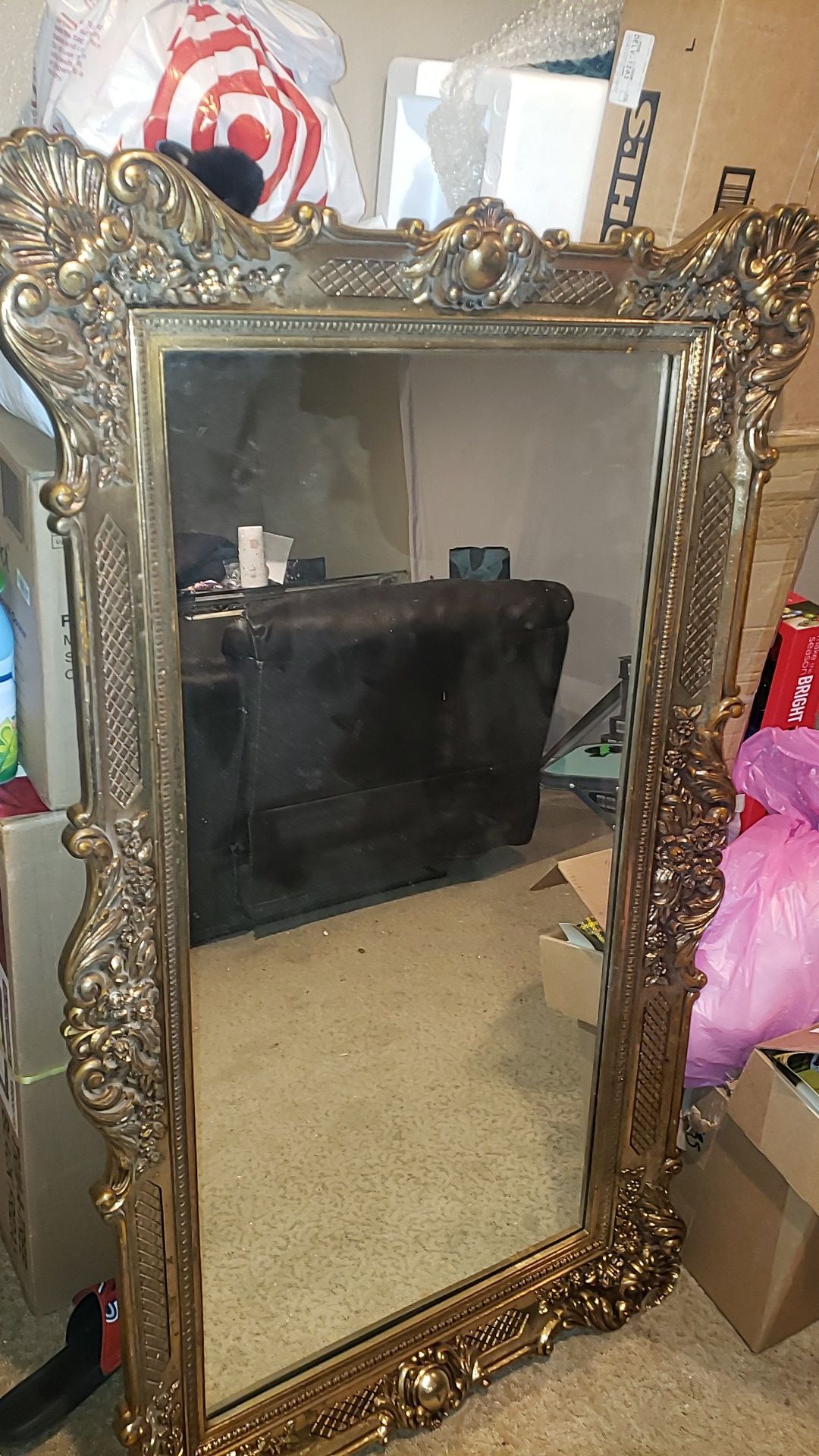 Gold Wall hanging MIRROR