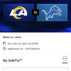 Rams Vs Lions 