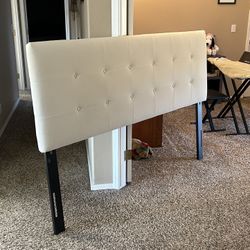 California King-sized upholstered headboard