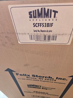 Summit 24" Panel-Ready Under-Counter Freezer New.