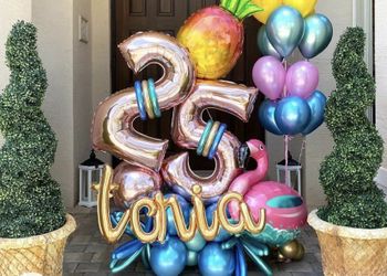 Balloons Bouquet- Happy Birthday