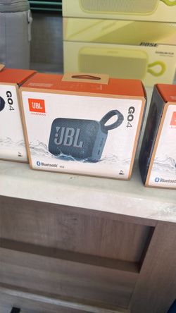 6 BRAND NEW JBL GO4 Bluetooth Speaker