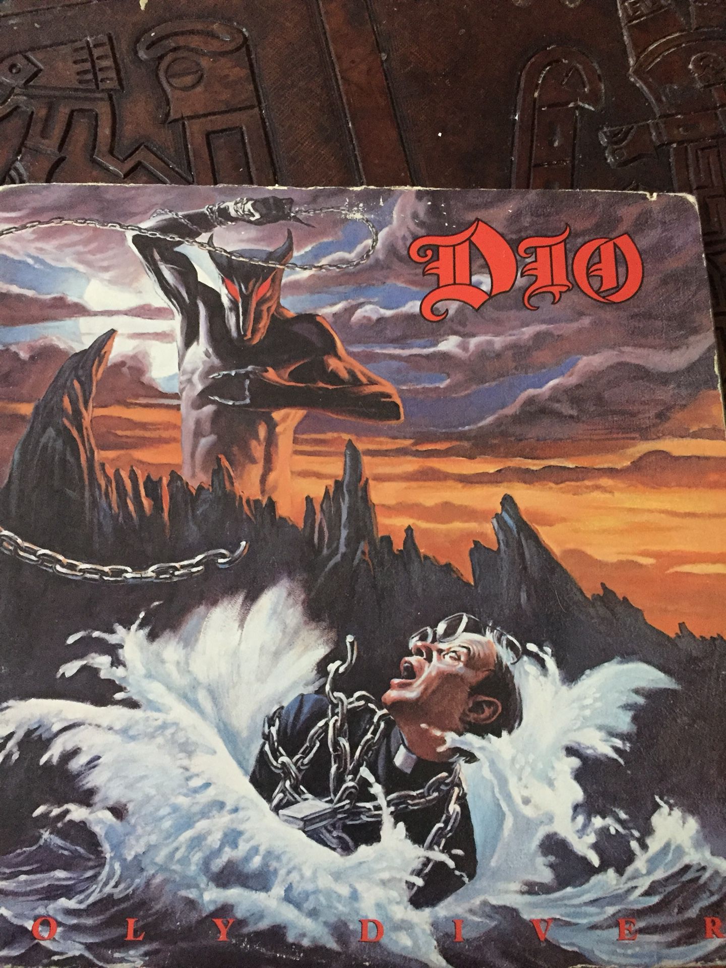 Rare vintage rock record Dio/ Holy Diver