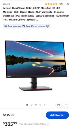 Lenovo ThinkVision T24m-20 24" LED Monitor