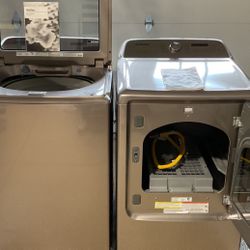 Samsung washer and GAS dryer