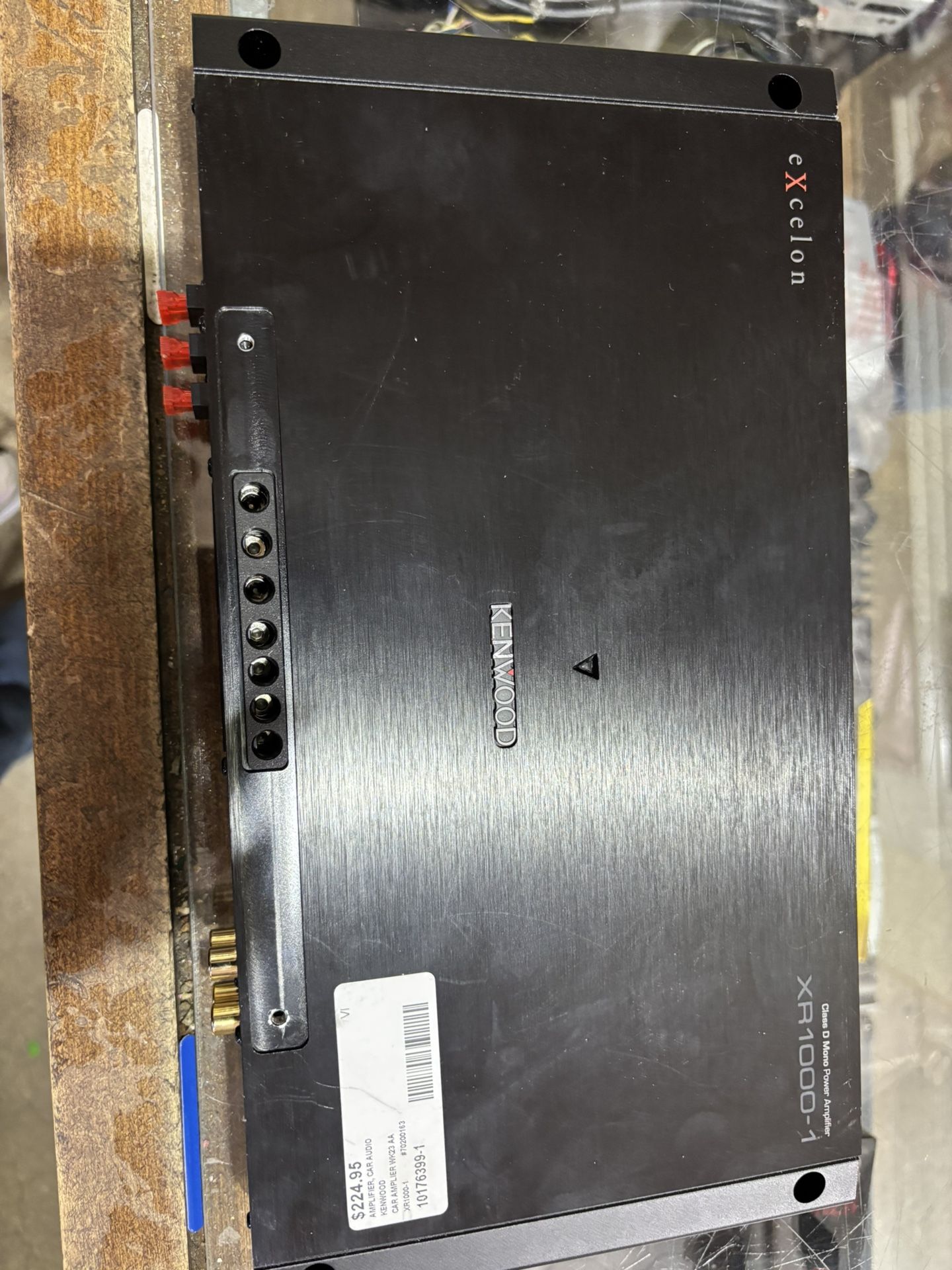 Kenwood Excelon XR1000-1 Car Audio Amplifier In Great Condition