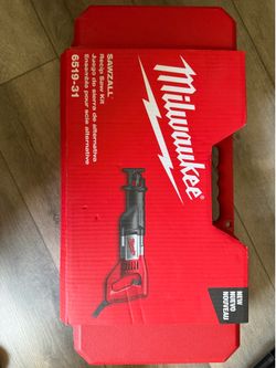 Milwaukee SAWZALL Recip Saw Kit (Model 6519-31) – New