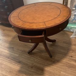 Round Table With Drawers