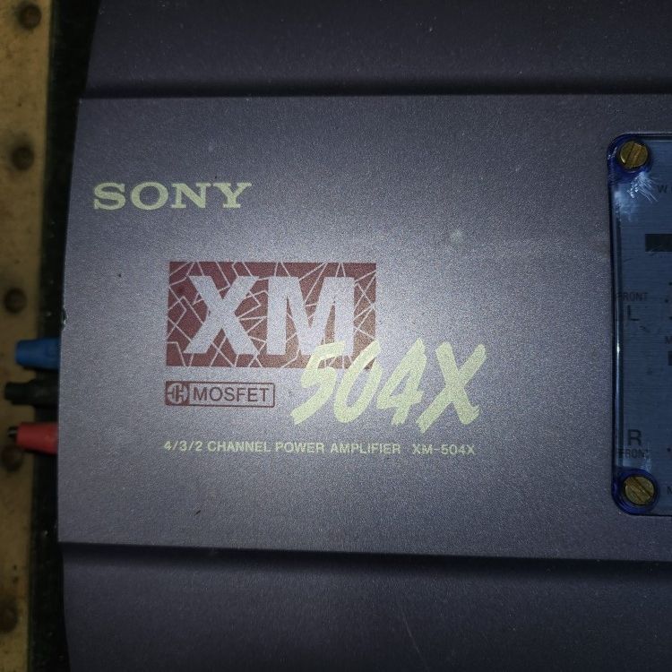 Sony Xm 504x Amplifier 4/3/2 for Sale in Vlg Wellingtn, FL - OfferUp