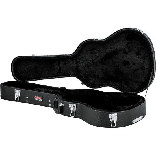 Gator GWE-Acou-3/4 Hardshell 3/4-Size Acoustic Guitar Case Black
