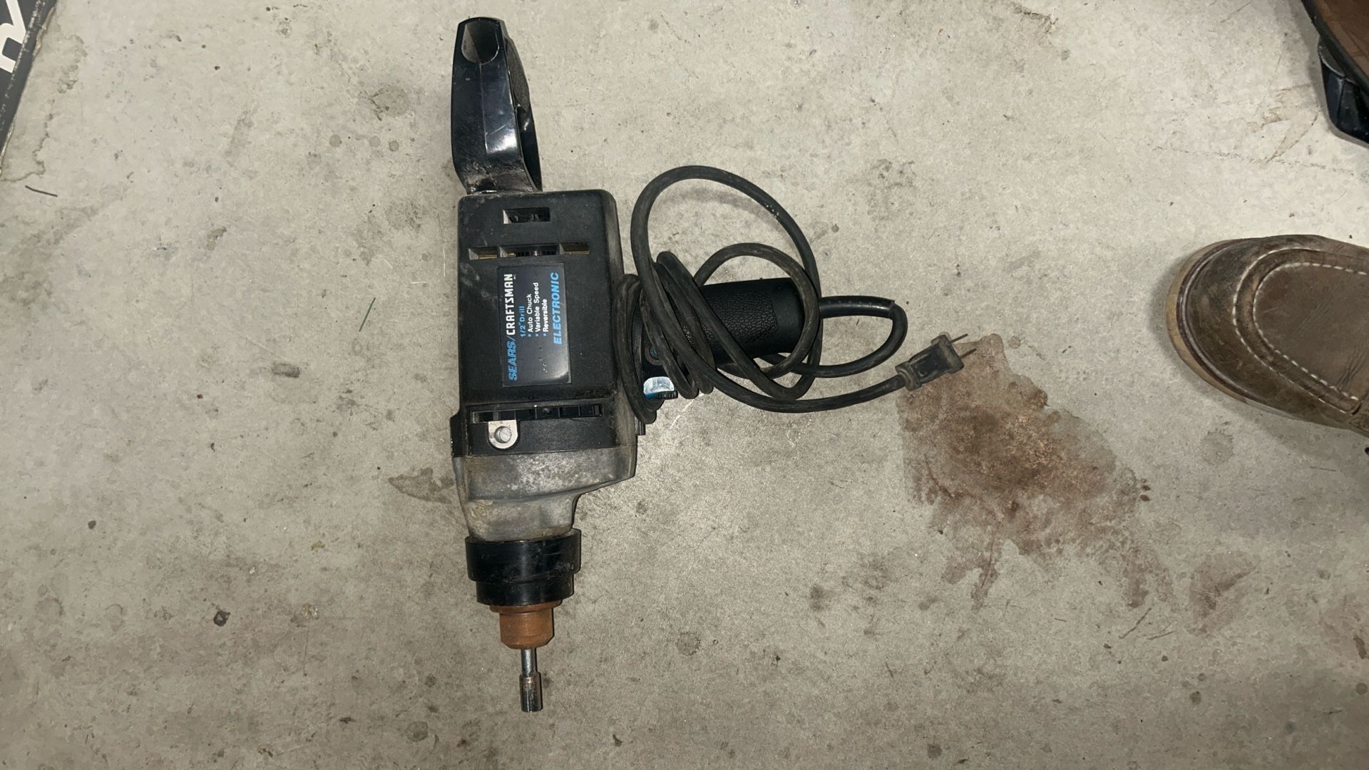 Vintage Sears Craftsman 1/2” Drill