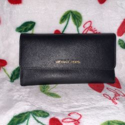 MK Black Wallet