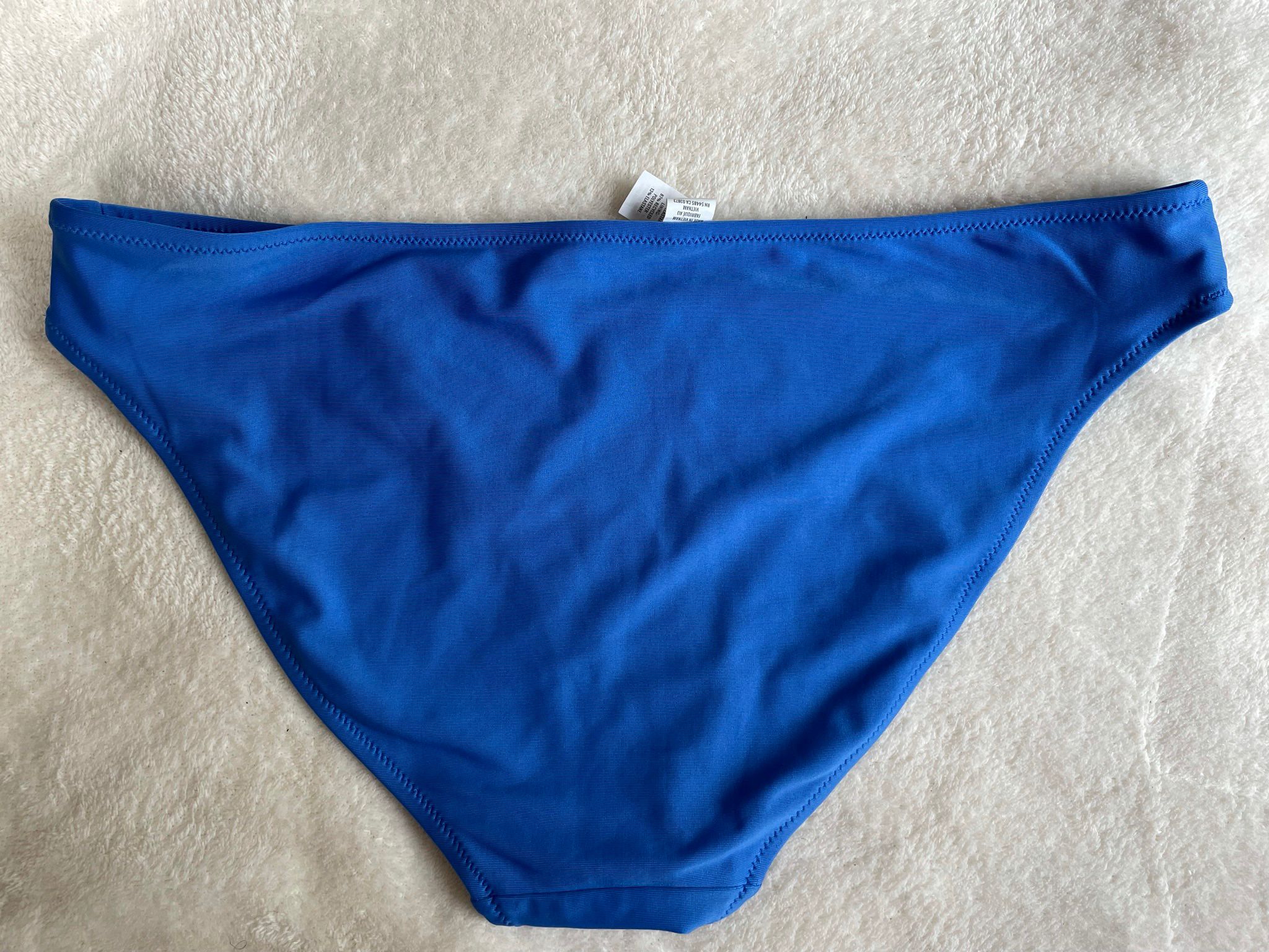 Aerie Women's Bikini Swimsuit Bottom Blue Vibe Large EUC