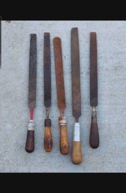 Heavy Duty Metal Files 12 Inches Long Made In USA  $10 Each