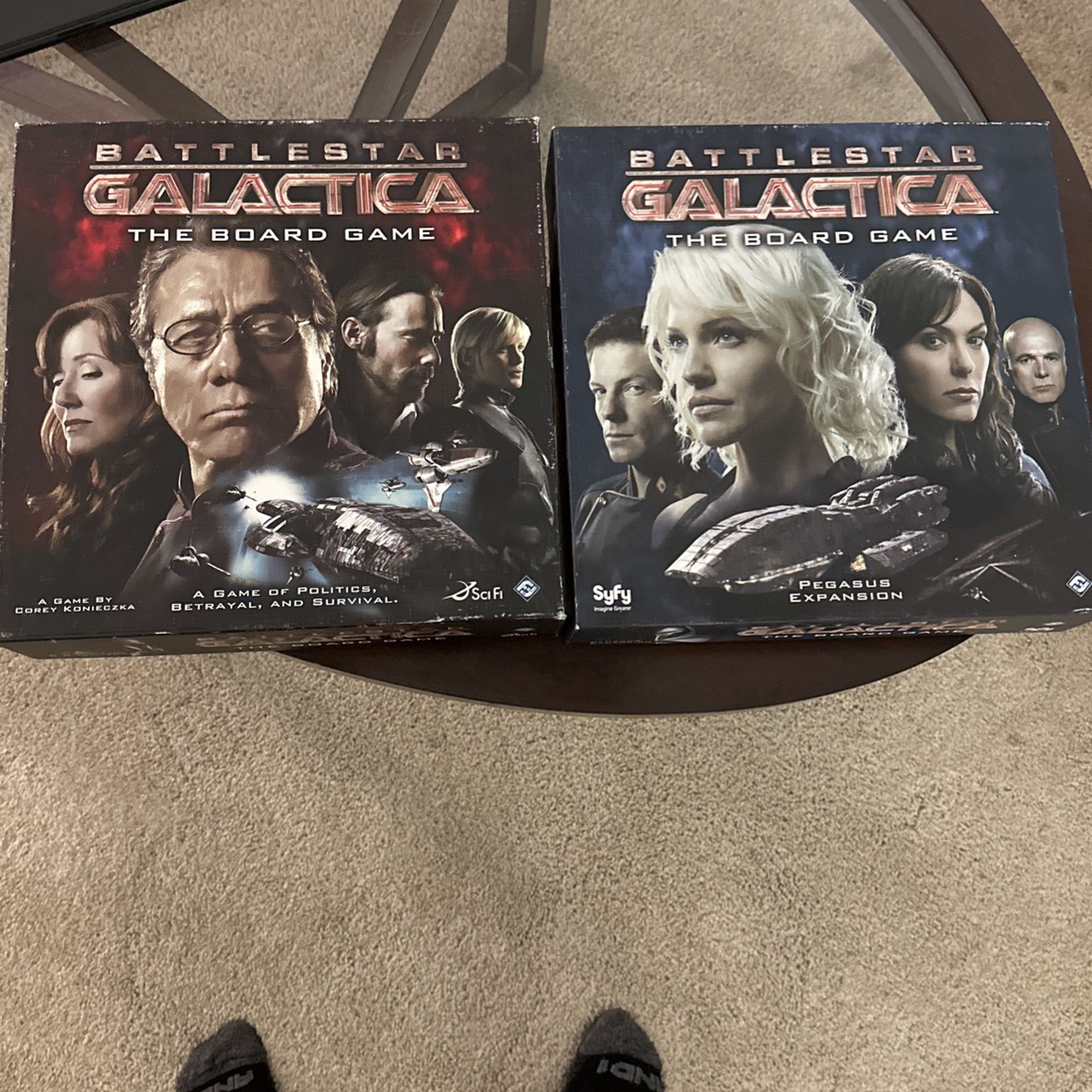 Battlestar Galactica w/ Pegasus Expansion