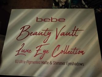Bebe Beauty Vault Luxs Eye Collection