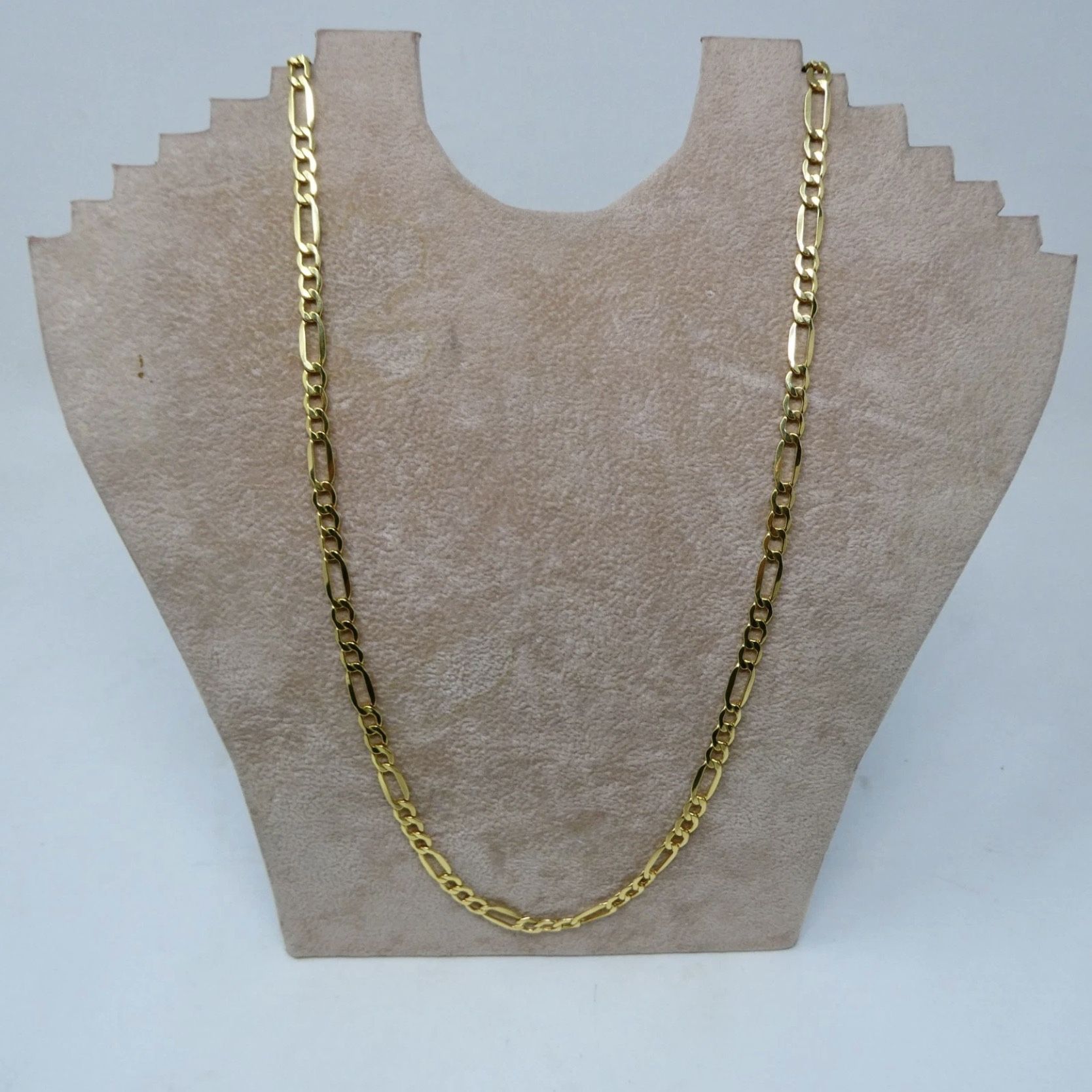 14kt Gold Figaro 26 Inch Chain 10.5G