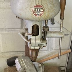 Antique Delta Milwaukee 36’ Drill Press