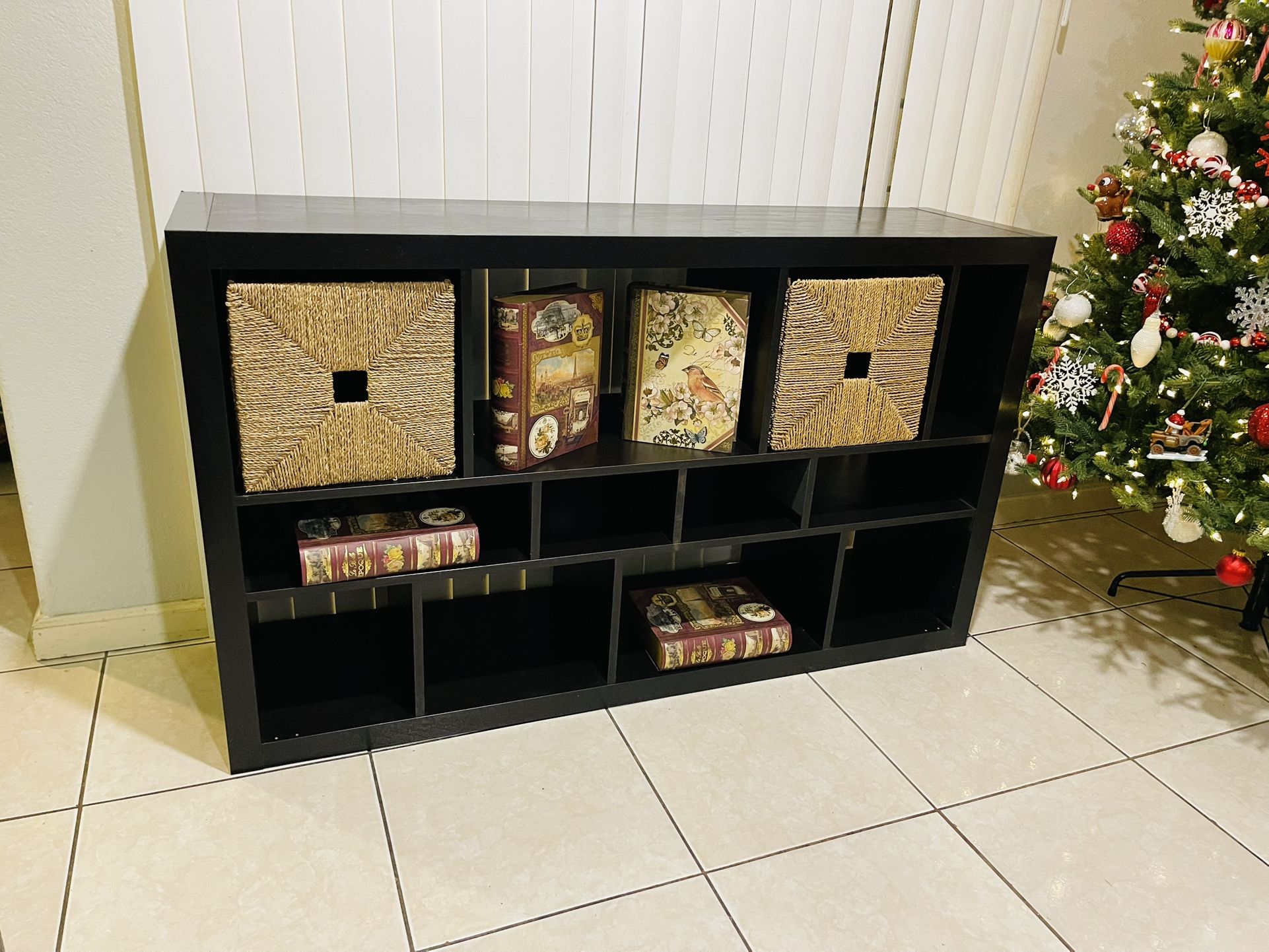 Cube Storage Organizer . Bookshelf .console Table .shelving Unit