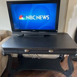 Antique Parlor Table/Desk Circa 1900 - Charcoal