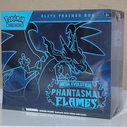 Pokemon Phantasmal Flames ETB, new and sealed