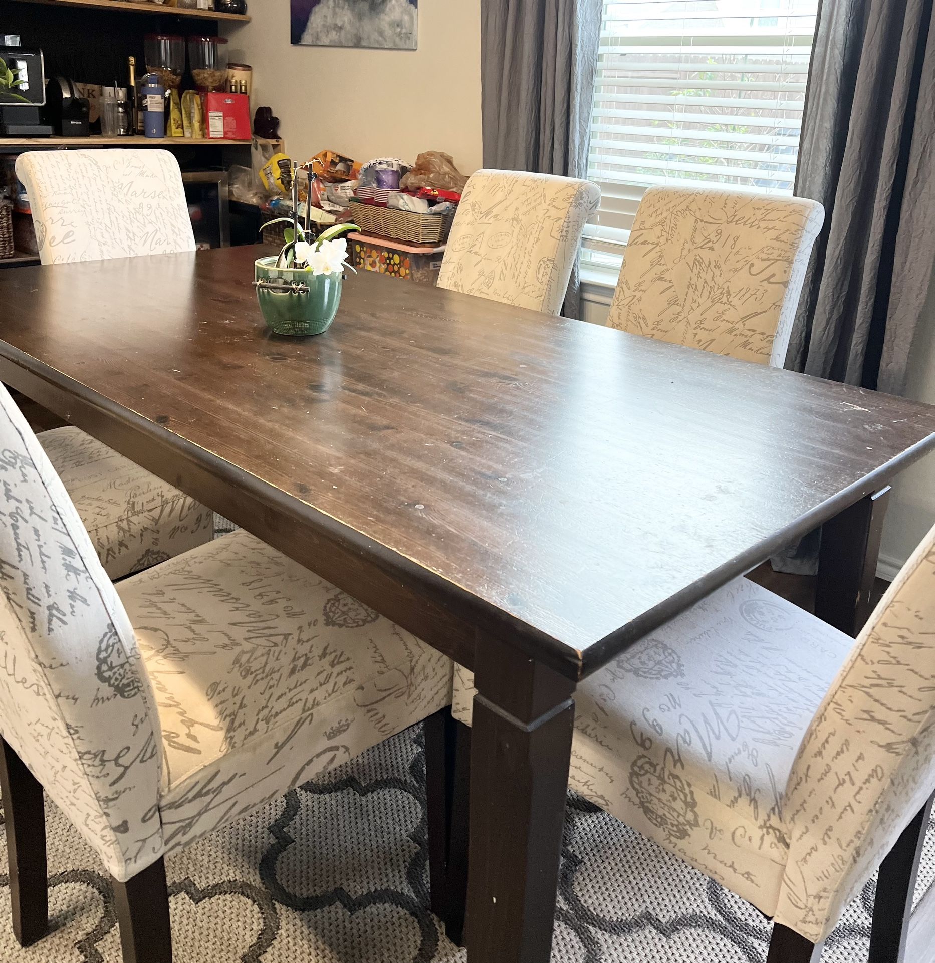 Dining table