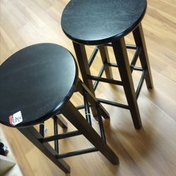 2  medium size Stools