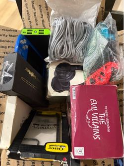 Electronics box Amazon Walmart returns overstock