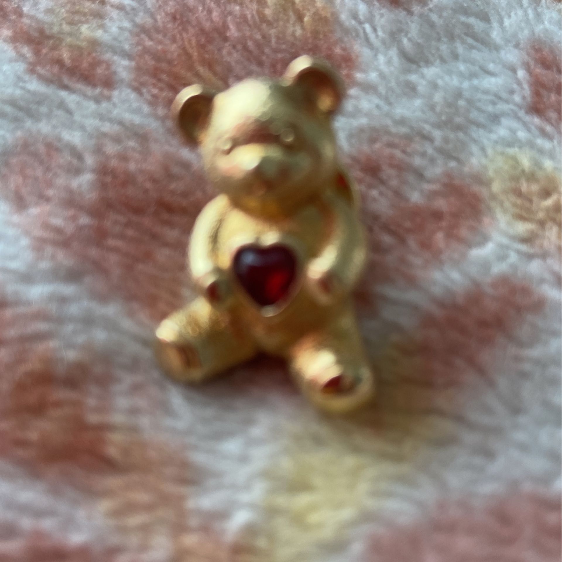 Vintage Avon Birthstone Bearpin