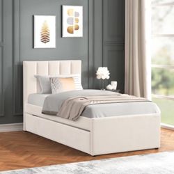 Twin Bed W/ Trundle 
