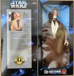 Obi-Wan Kenobi Star Wars Collector Series 1996 Kenner 12" Doll Poseable Figure Sealed MIB