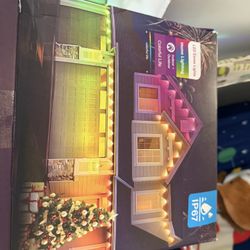 WiFi+Bluetooth Permanent Outdoor/indoor Intelligent Colorful Eaves led Lights