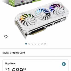 3090 all white Asus rog strix (OC edition)