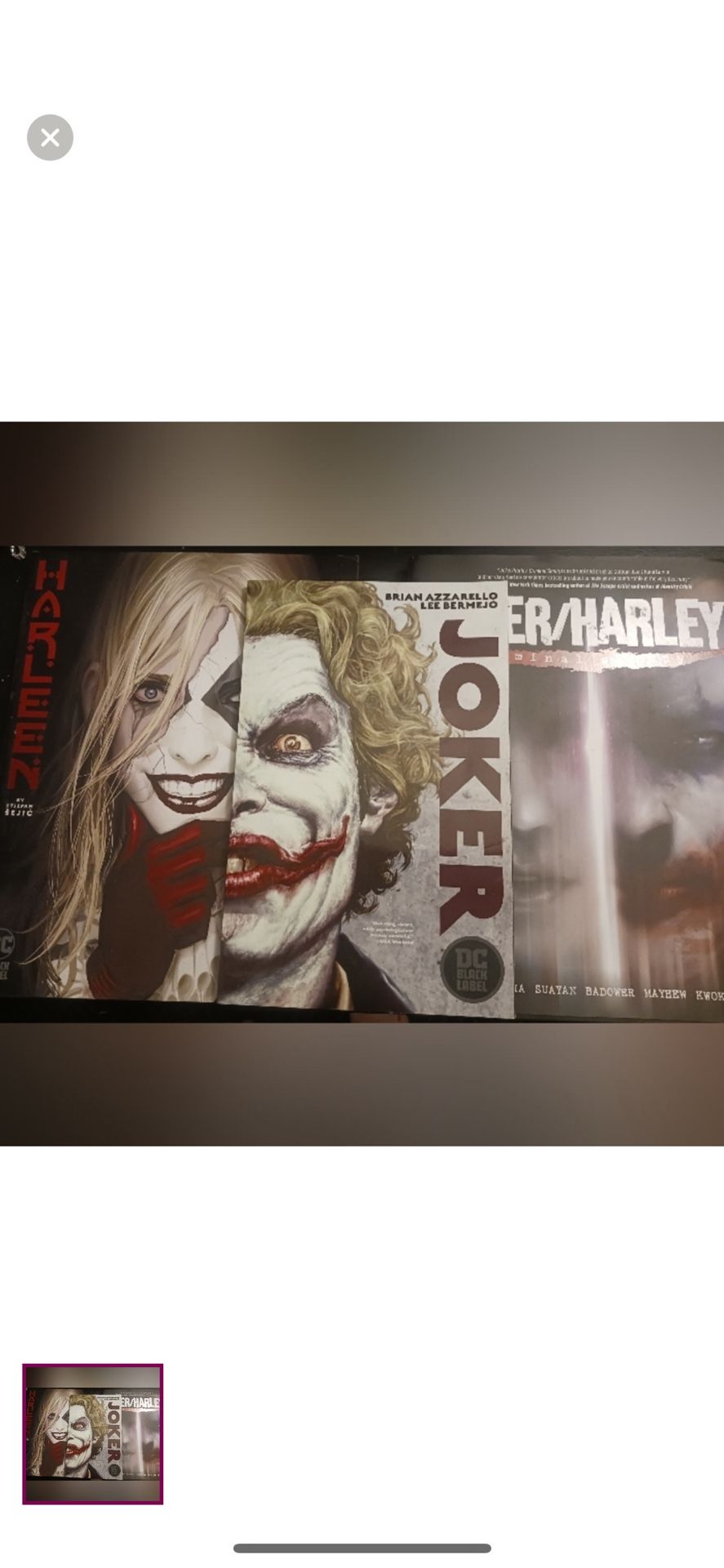 DC Black Label Harley Quinn/Joker Books