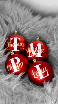 Personalized Christmast Ornaments 