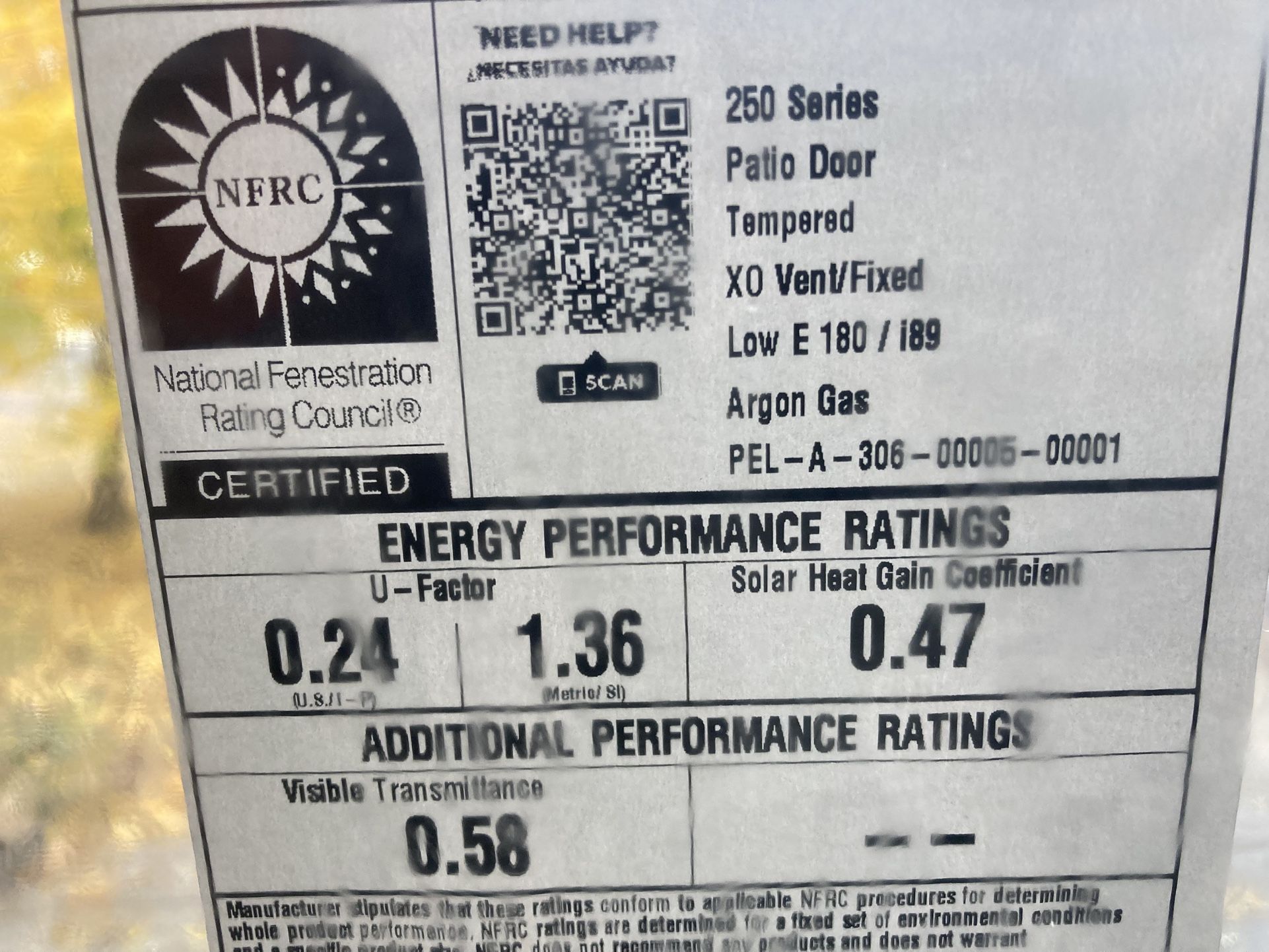 New Patio doors , brown exterior , vinyl , XO operation , 72 by 80 ,