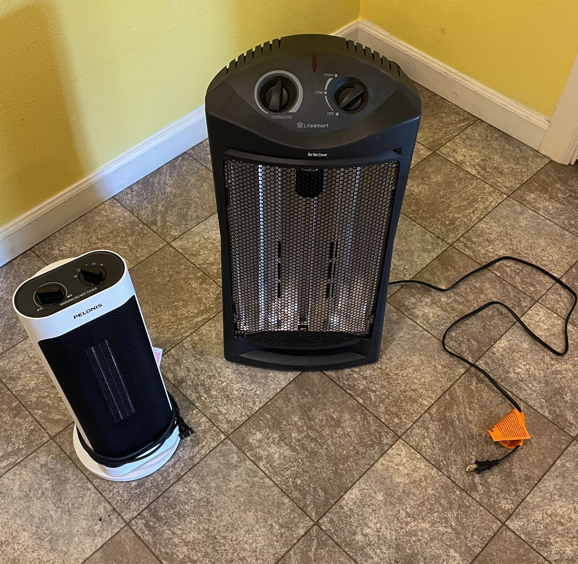 2 Space Heaters
