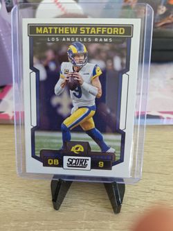 Rams  Matthew  Stafford  Card